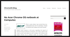 Desktop Screenshot of chromeos-blog.com