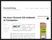 Tablet Screenshot of chromeos-blog.com
